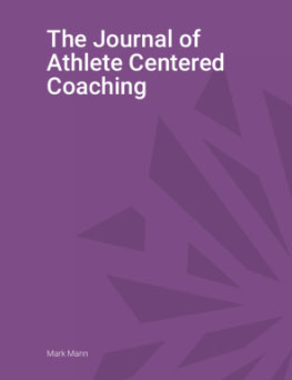 The Journal of Athlete Centered Coaching